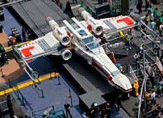 Fabrican nave de Star Wars ¡con más de 5 millones de piezas de Lego! Nave Lego Star Wars