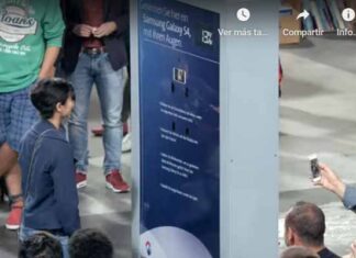 Samsung reta a ver su anuncio sin distraerse para ganar un Galaxy S4 anuncio Samsung Galaxy S4