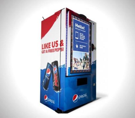 Pepsi like machine