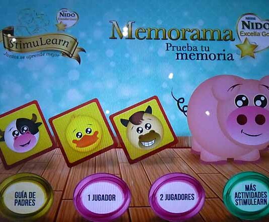 Nido Excella Gold lanza app para estimular el aprendizaje de los niños Stimulearn Nido Excella Gold