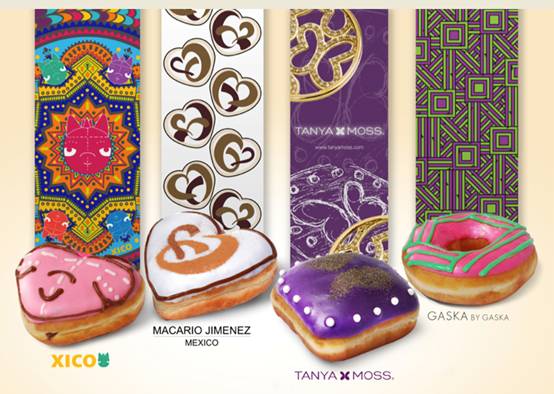 Donar está de moda en Krispy Kreme 1 donar esta de moda