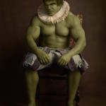 Personajes de la cultura pop muestran outfits del siglo XVI 3 Hulk