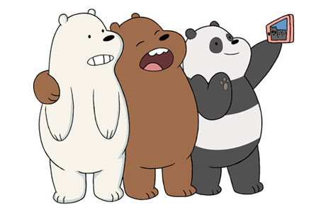 3 adorables osos protagonizan Escandalosos, la nueva serie original de  Cartoon Network