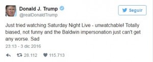 tweet-trump contra Alec Baldwin