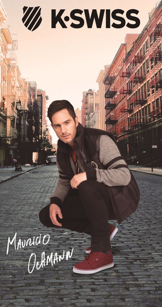 Mauricio Ochmann es la nueva imagen de K-Swiss 3 k-swiss3