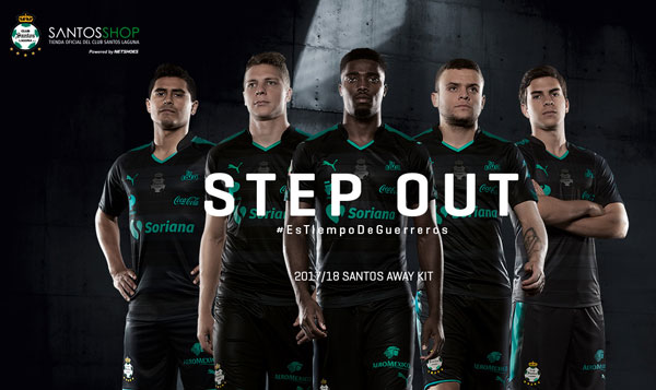 5 grandes del futbol mexicano estrenan armadura para el Apertura 2017 1 santos-netshoes