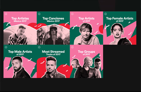 lo más escuchado en Spotify 2017