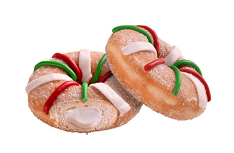 rosca de reyes Krispy Kreme