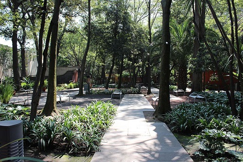 Jardín Sonoro en Coyoacán