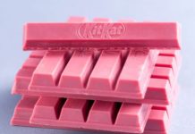 chocolate rosa KitKat Ruby