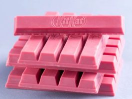 chocolate rosa KitKat Ruby