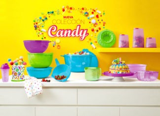 A preparar postres con la nueva colección Candy de Tupperware postres Tupperware