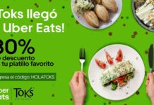 alianza Toks y Uber Eats