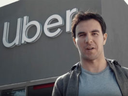 Checo Pérez socio conductor de Uber