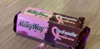campaña rosa Milky Way