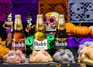 pan de muerto Lecaroz Cerveza Modelo
