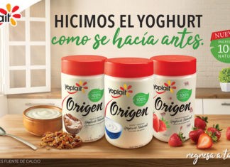 Yoplait Origen, nueva línea de yoghurts 100% naturales yogurts Yoplait Origen