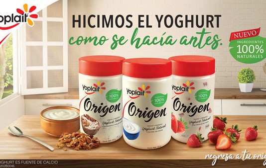 Yoplait Origen, nueva línea de yoghurts 100% naturales yogurts Yoplait Origen