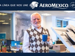 Aeroméxico lanza campaña del Buen Fin con Harold, el señor del meme Harold señor del meme