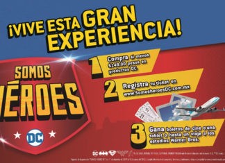 DC Comics y Walmart te llevan a conocer los estudios Warner Bros. promoción DC Comics