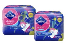 Las mujeres están listas para el deporte con Saba Sport toallas Saba Sport