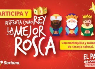 rosca de reyes Soriana