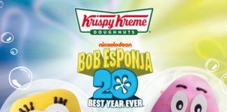 Krispy Kreme donas Bob Esponja