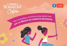 Se crea la Carrera Bonafont Online en contra de la violencia doméstica carrera virtual Bonafont