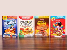 Mensajes de aliento aparecen en las cajas de cereal de Kellogg edición especial cajas Kellogg