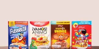 edición especial cajas Kellogg