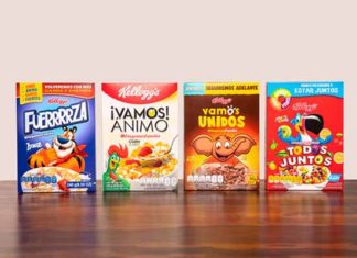 Mensajes de aliento aparecen en las cajas de cereal de Kellogg edición especial cajas Kellogg