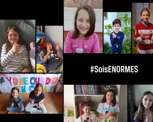 #SoisEnormes, el video viral que aplaude a los padres en cuarentena #SoisEnormes El Chupete