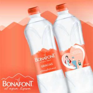 botellas mensajeras Bonafont