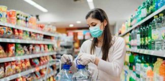 ir al supermercado en la pandemia