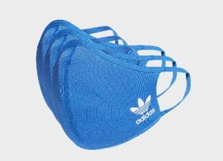 cubiertas faciales adidas