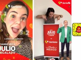 Julio Regalado ofrece experiencia de realidad aumentada en Snapchat Julio Regalado Snapchat realidad aumentada