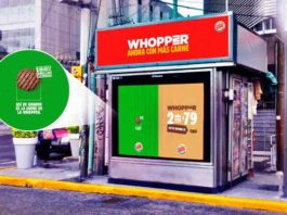 Así muestra Burger King el tamaño real de la carne de su Whopper tamaño real carne Whopper