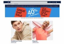 Gap tienda en línea México