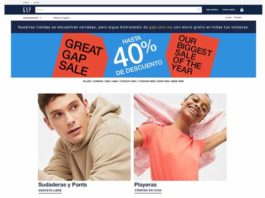 Gap tienda en línea México