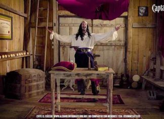 celebración virtual Captain Morgan