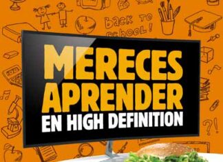 Gana una Smart TV con Burger King en este regreso a clases Burger King Smart TV