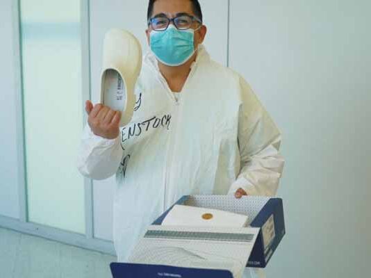 Birkenstock México dona calzado profesional a personal de salud donativo calzado Birkenstock