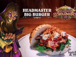 Blizzard Entertainment y Butcher & Sons crean la Headmaster Big Burger Blizzar Headmaster Big Burger