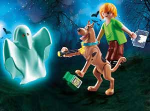 Scooby y Shaggy con fantasma