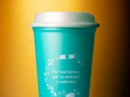 vaso reusable de Starbucks