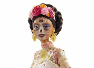 nueva Barbie Día de Muertos