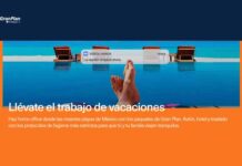 Gran Plan de Aeroméxico invita a hacer “Home office” en la playa campaña Home office en la playa Gran Plan