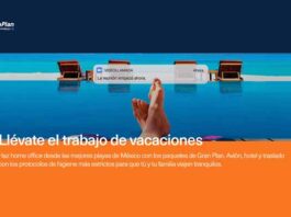 campaña Home office en la playa Gran Plan