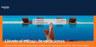 campaña Home office en la playa Gran Plan