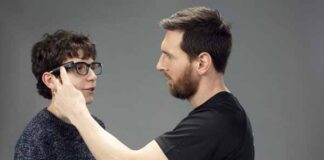 Lionel Messi discapacidad visual